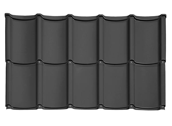 The Katola Shingle SMP Slate Grey - 44 3/8″ x 16″ - 26 gauge