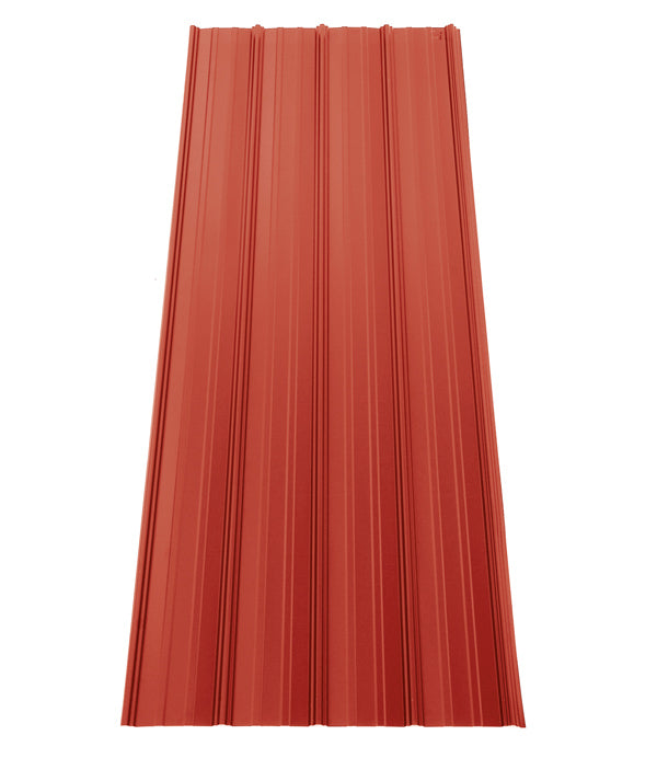 Torres Red Panel Rib The Summit Rib Panel - Bright Red SMP – Steel Tile Off Cuts