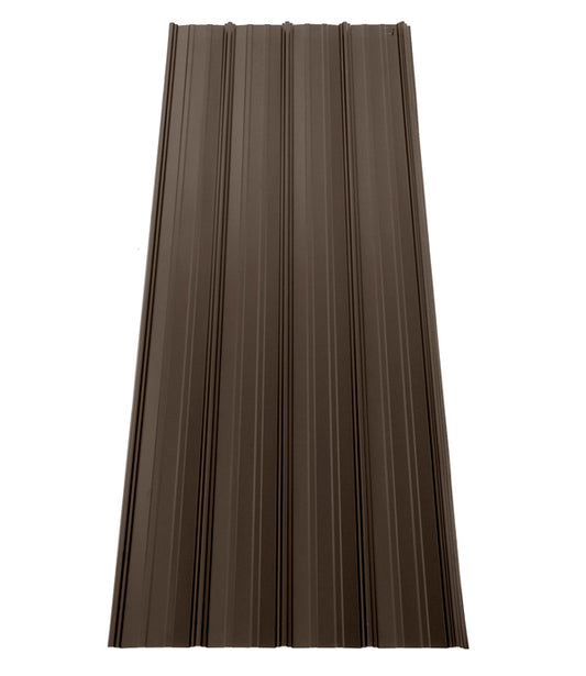 Mini Rib Panel Brown Products – Steel Tile Off Cuts